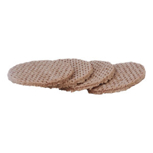 Holten Seasoned TVP Pattie, Wide, 4 oz – 40 per case