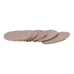 Holten Seasoned TVP Pattie, Wide, 2.67 oz – 60 per case