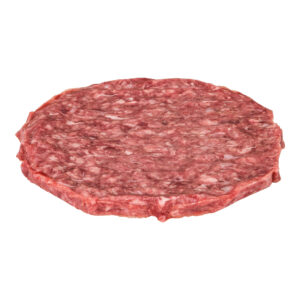 1904 80/20 Ground Beef Patties, Round, 2.67 oz – 60 per case