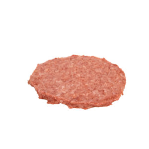 Double Red 75/25 Ground Beef Patties, Round, 2.67 oz – 60 per case