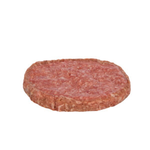 1904 75/25 Ground Beef Patties, Round, 6 oz – 30 per case