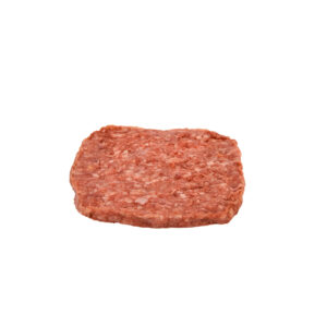 Double Red 75/25 Ground Beef Patties, Round, 4 oz – 42 per case