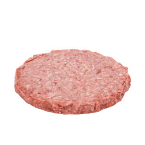 Double Red 80/20 Ground Beef Patties, Round, 4 oz – 42 per case