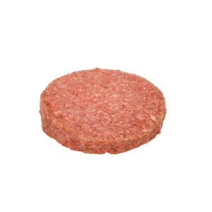 Double Red 80/20 Ground Beef Patties, Round, 8 oz – 24 per case