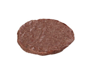 Double Red 80/20 Ground Beef Patties, Round & Wide, 4 oz – 48 per case