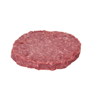 Double Red 80/20 Chuck Ground Beef Patties, Round, 8 oz – 24 per case