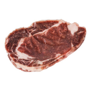 Double Red No-Roll Seasoned Beef Ribeye Steaks, 10 oz – 16 per case