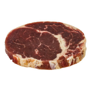 Double Red Utility Beef Ribeye Steaks, 4 oz – 40 per case